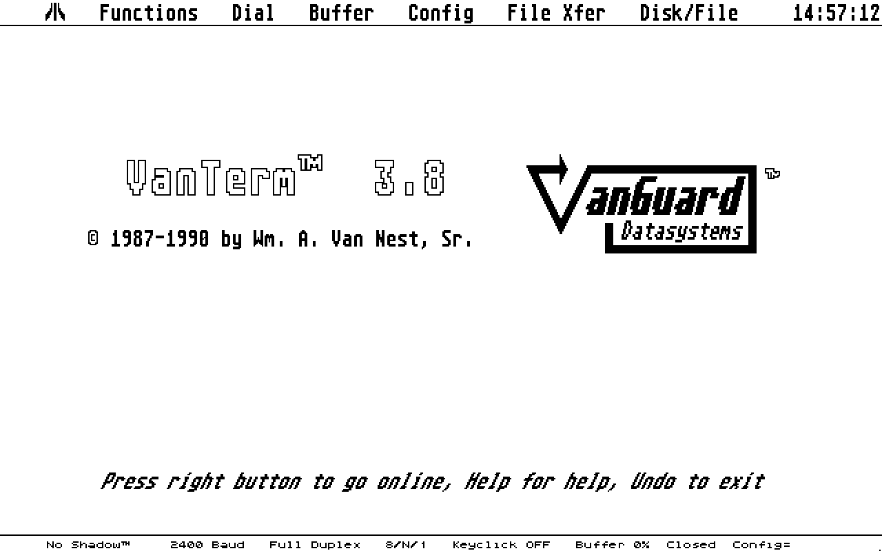 VanTerm — screenshot 1